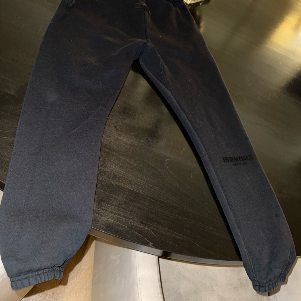 Essentials Black Sweatpants in good used condition.